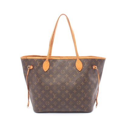 ネヴァーフルMM モノグラム ショルダーバッグ トートバッグ PVC レザー ブラウン ルイヴィトン バッグ LOUIS VUITTON