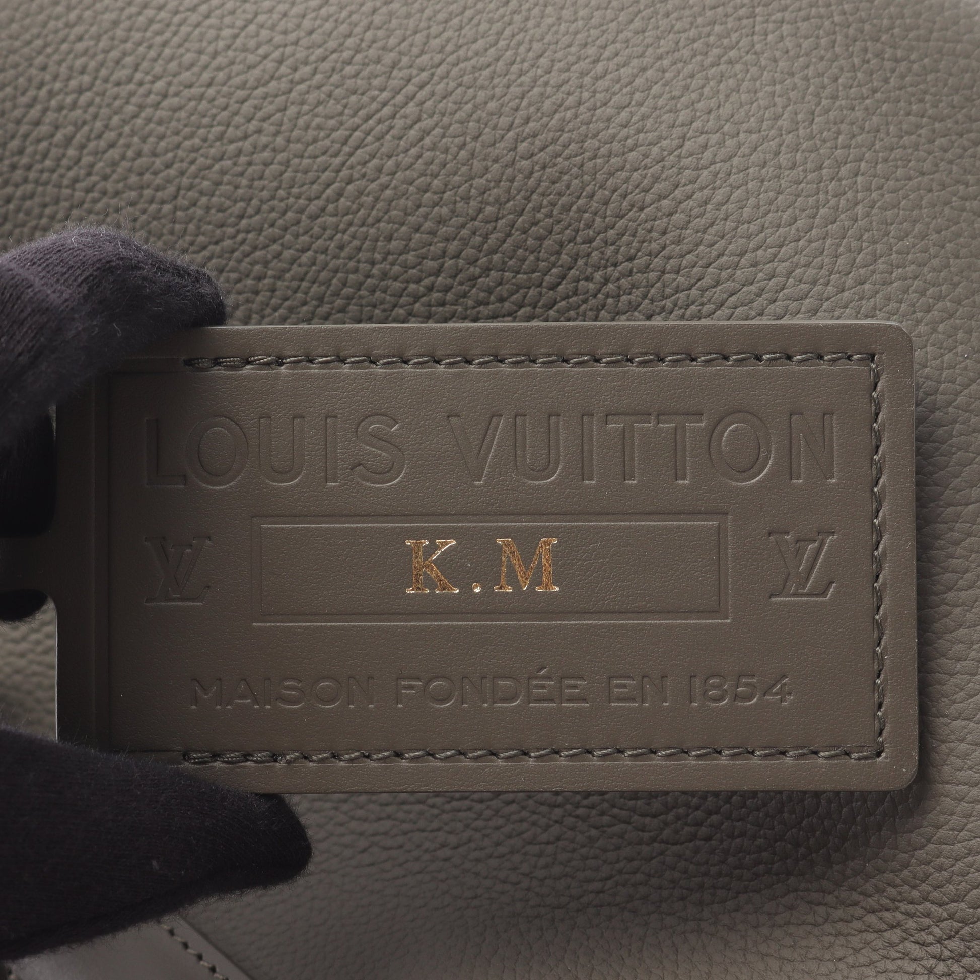 キーポル バンドリエール50 カーキ ボストンバッグ トリヨンレザー カーキグリーン ルイヴィトン バッグ LOUIS VUITTON