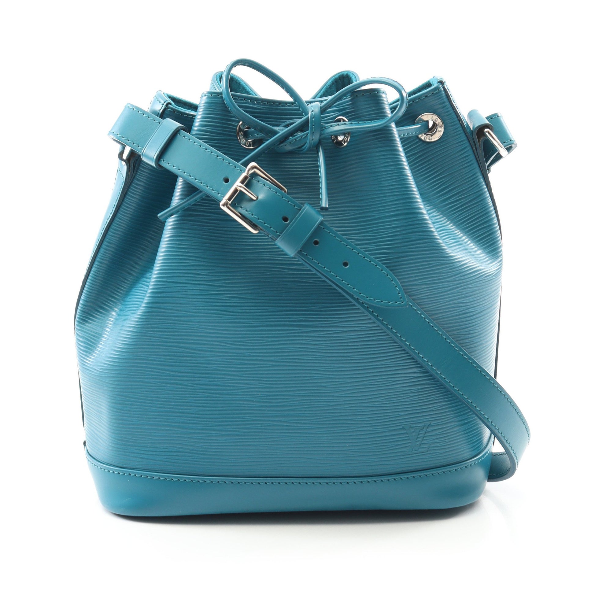 ノエBB エピ シアン ショルダーバッグ レザー ブルーグリーン ルイヴィトン バッグ LOUIS VUITTON