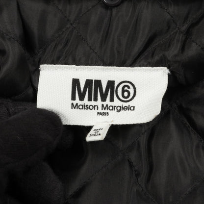 レザージャケット レザー ブラック 中綿 エムエムシックスメゾンマルジェラ アウター MM6 MAISON MARGIELA