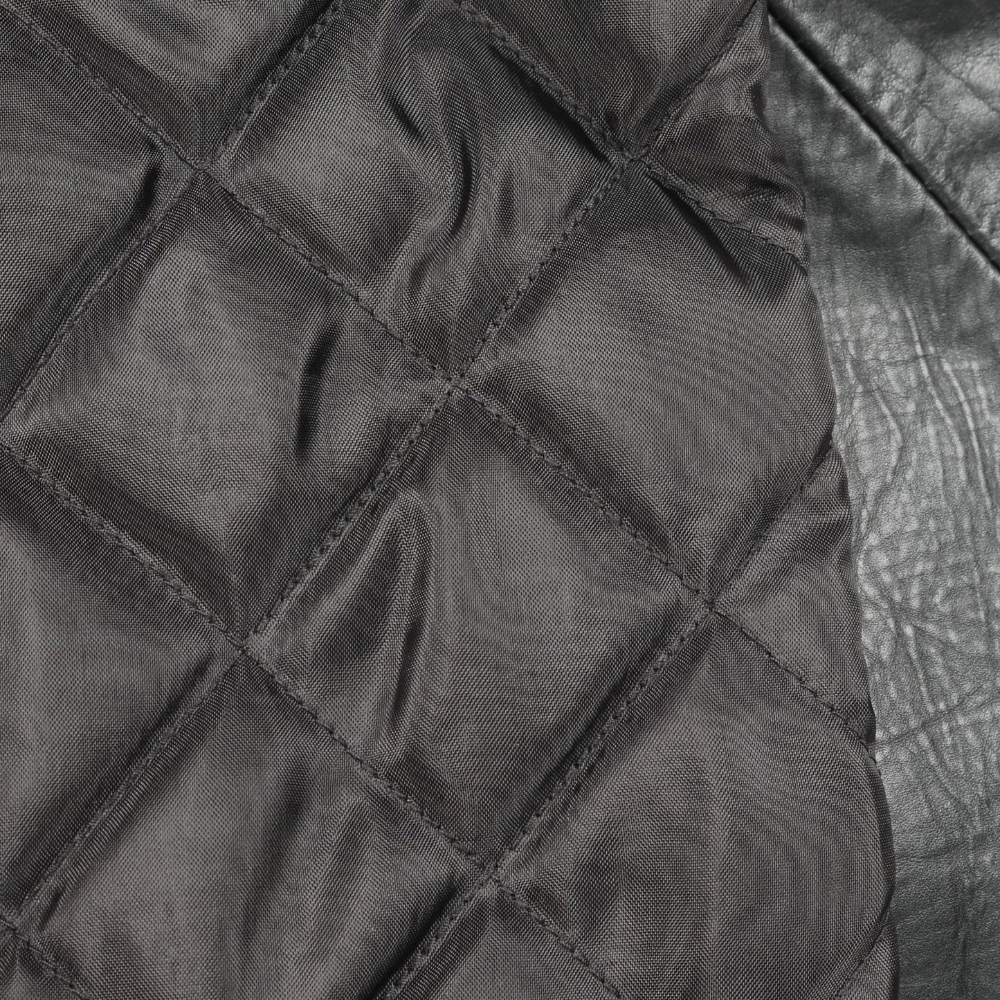 レザージャケット レザー ブラック 中綿 エムエムシックスメゾンマルジェラ アウター MM6 MAISON MARGIELA