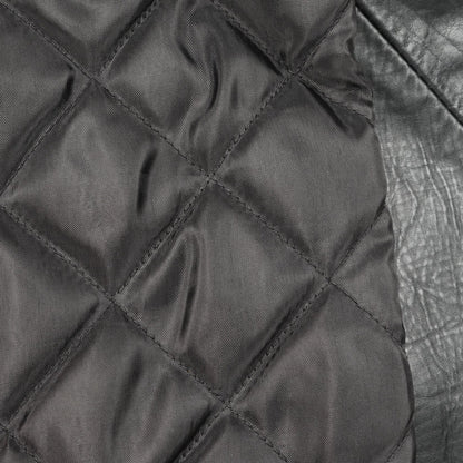 レザージャケット レザー ブラック 中綿 エムエムシックスメゾンマルジェラ アウター MM6 MAISON MARGIELA