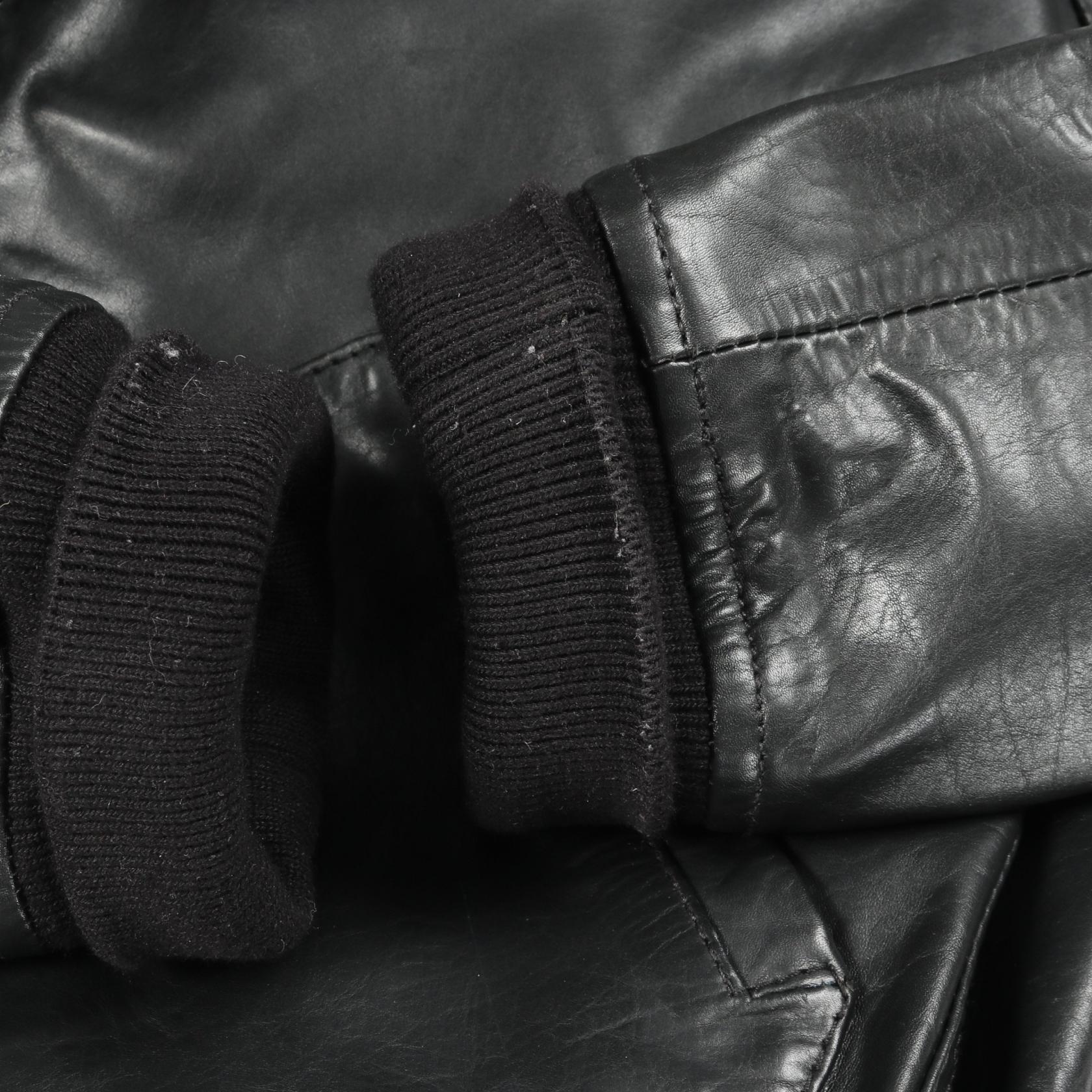 レザージャケット レザー ブラック 中綿 エムエムシックスメゾンマルジェラ アウター MM6 MAISON MARGIELA