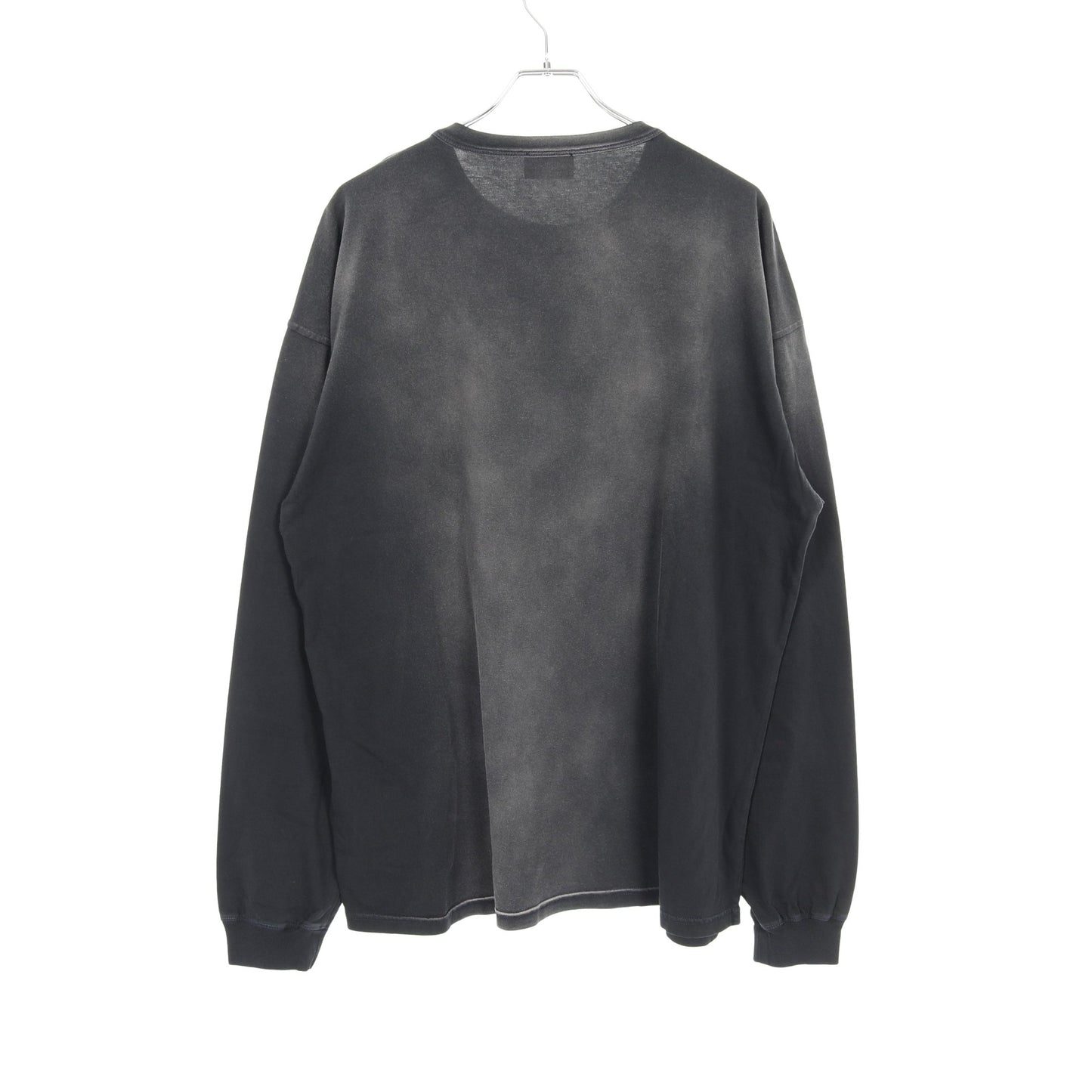 T-BOXT-LS-N2 Tシャツ 長袖 ダメージ加工 コットン グレー ディーゼル トップス DIESEL