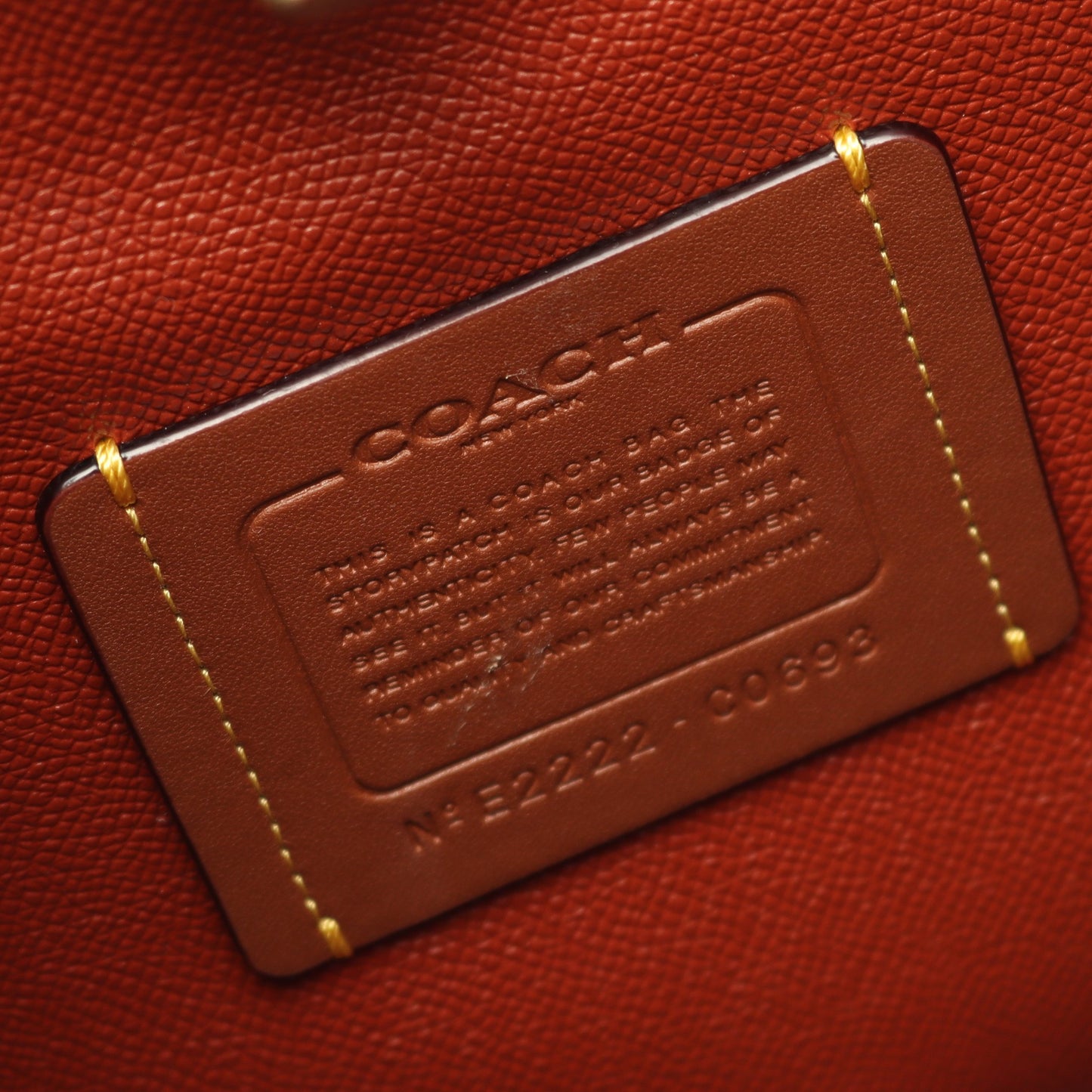 ショルダーバッグ トートバッグ PVC レザー ベージュ ブラウン コーチ バッグ COACH