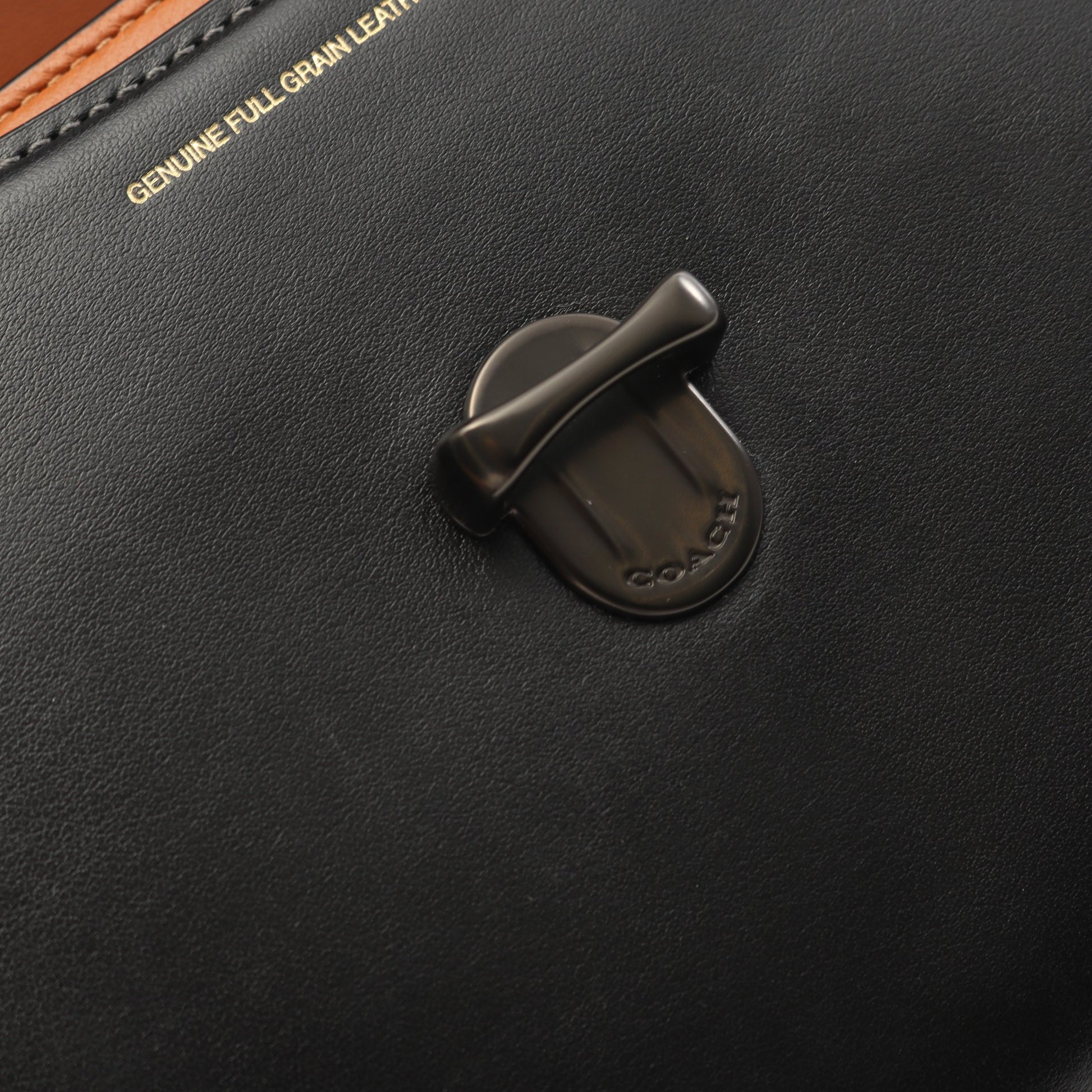 サミートップハンドル21 ハンドバッグ レザー ブラック 2WAY コーチ バッグ COACH