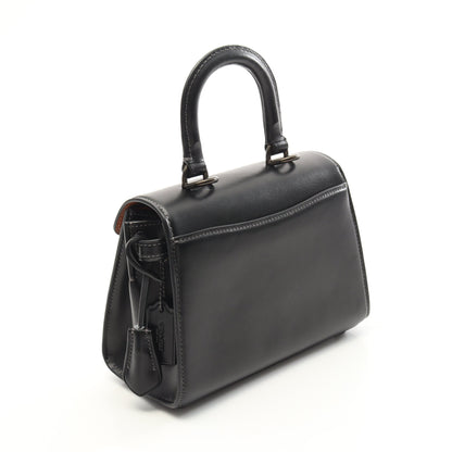 サミートップハンドル21 ハンドバッグ レザー ブラック 2WAY コーチ バッグ COACH