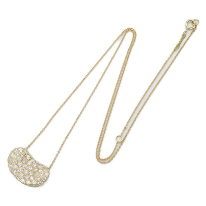 ビーンネックレス ダイヤ ネックレス K18（イエローゴールド） ダイヤモンド クリア ティファニー アクセサリー TIFFANY & Co.