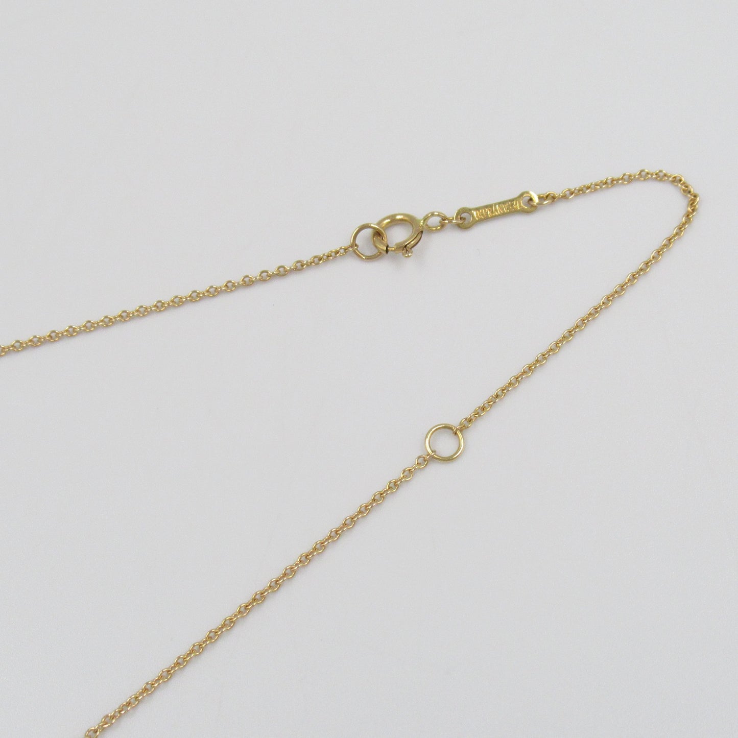 ビーンネックレス ダイヤ ネックレス K18（イエローゴールド） ダイヤモンド クリア ティファニー アクセサリー TIFFANY & Co.