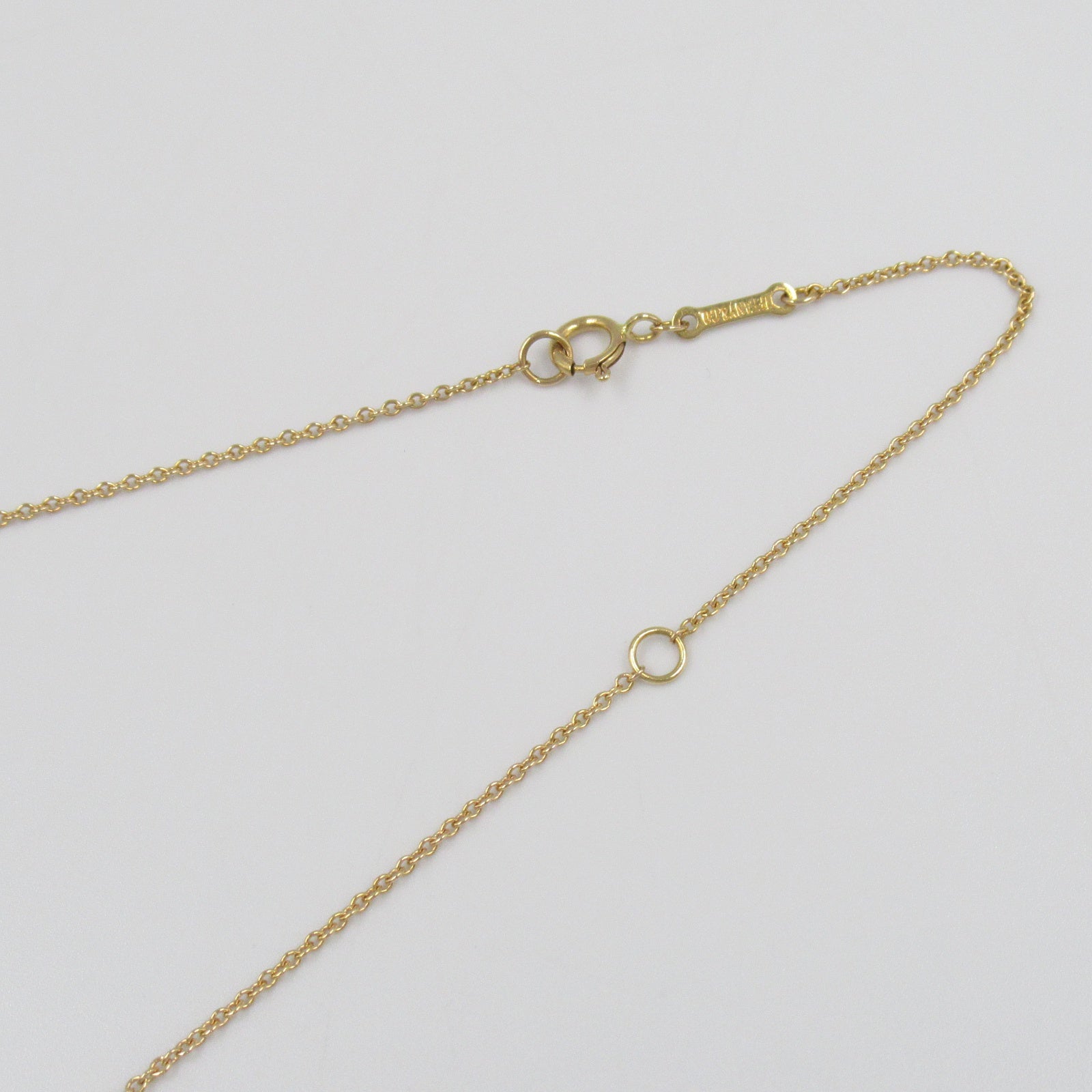 ビーンネックレス ダイヤ ネックレス K18（イエローゴールド） ダイヤモンド クリア ティファニー アクセサリー TIFFANY & Co.