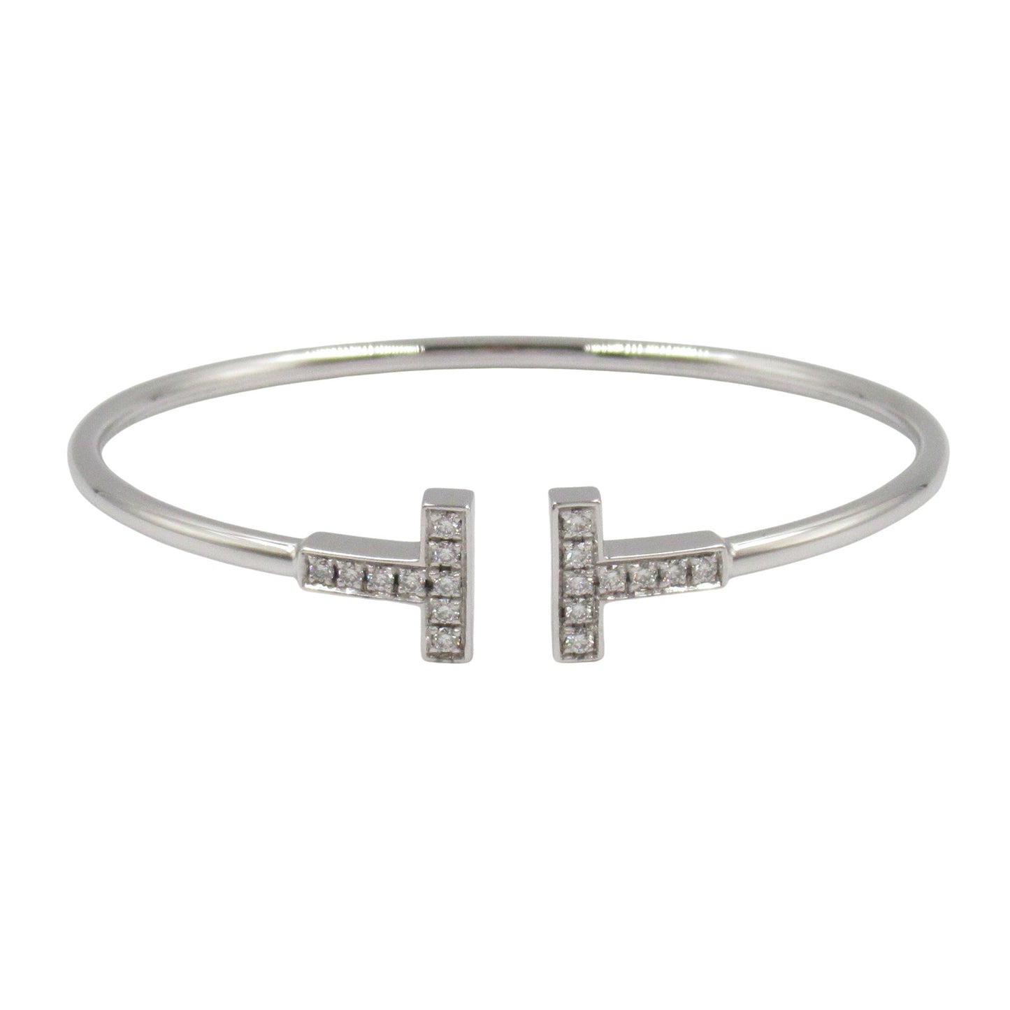 Tワイヤー ブレスレット ダイヤ ブレスレット K18WG（ホワイトゴールド） ダイヤモンド クリア ティファニー アクセサリー TIFFANY & Co.