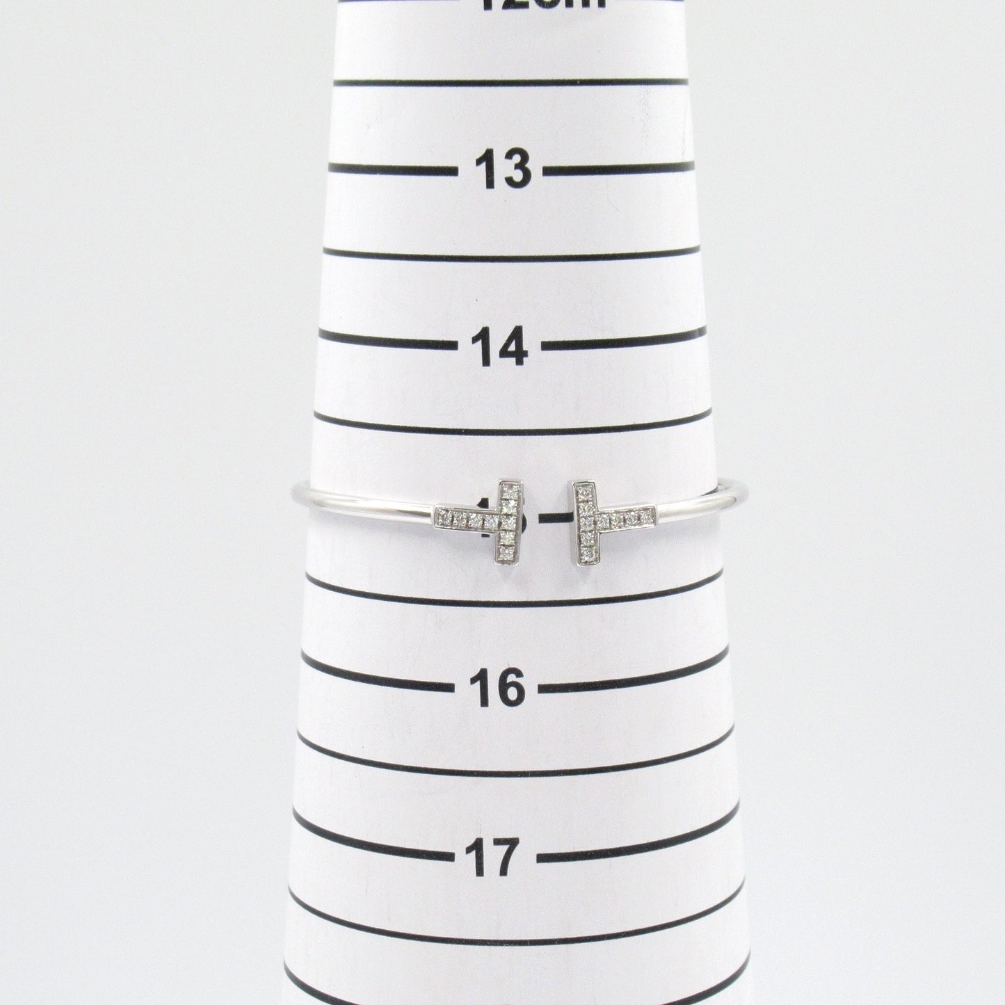 Tワイヤー ブレスレット ダイヤ ブレスレット K18WG（ホワイトゴールド） ダイヤモンド クリア ティファニー アクセサリー TIFFANY & Co.