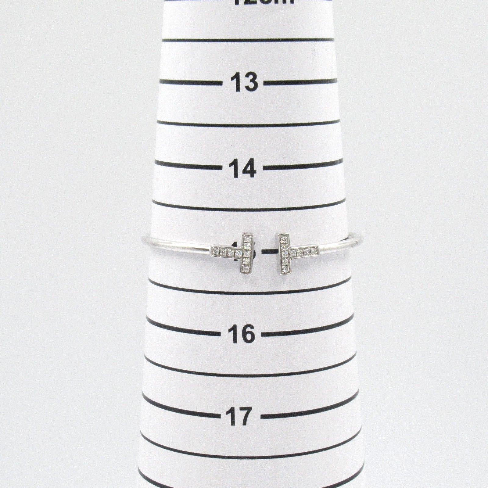 Tワイヤー ブレスレット ダイヤ ブレスレット K18WG（ホワイトゴールド） ダイヤモンド クリア ティファニー アクセサリー TIFFANY & Co.
