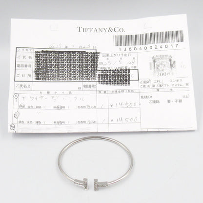 Tワイヤー ブレスレット ダイヤ ブレスレット K18WG（ホワイトゴールド） ダイヤモンド クリア ティファニー アクセサリー TIFFANY & Co.