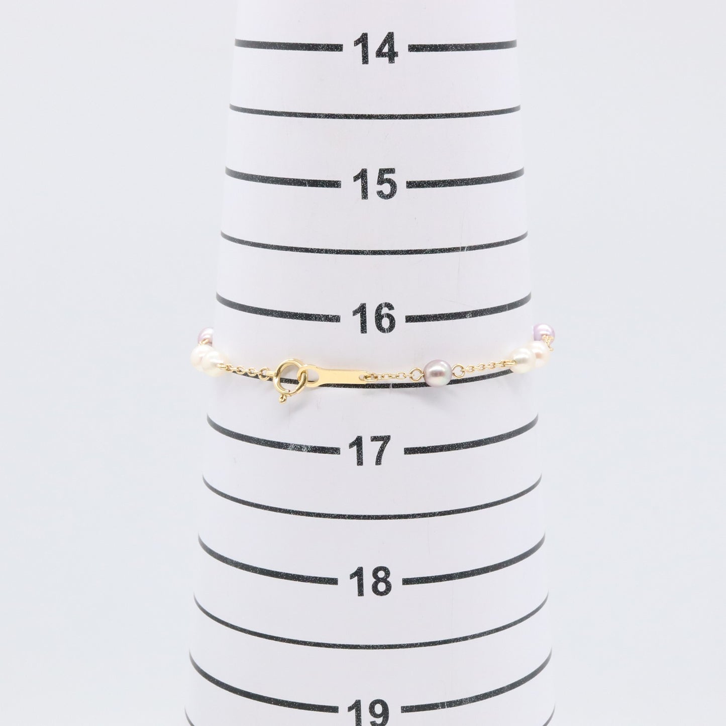 パール ブレスレット ブレスレット K18（イエローゴールド） パール ホワイト パープル タサキ アクセサリー TASAKI