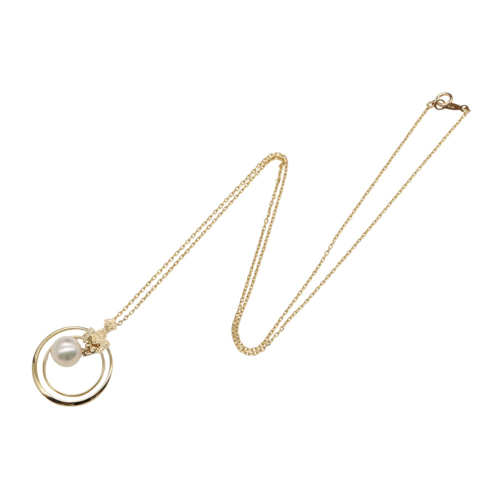 パール7.8mmネックレス ネックレス その他 K14/パール ホワイト ミキモト アクセサリー MIKIMOTO
