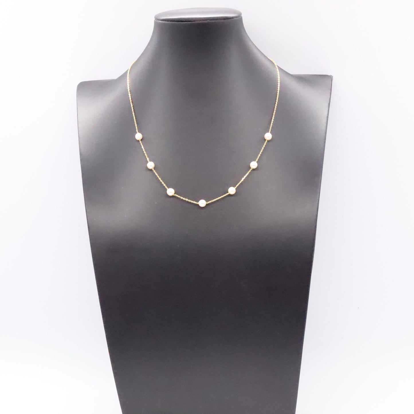 ベビーパール ネックレス ネックレス K18（イエローゴールド） パール ホワイト タサキ アクセサリー TASAKI