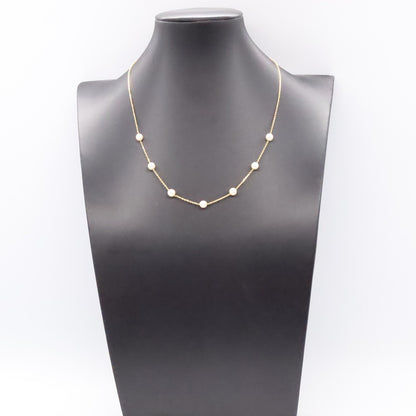 ベビーパール ネックレス ネックレス K18（イエローゴールド） パール ホワイト タサキ アクセサリー TASAKI