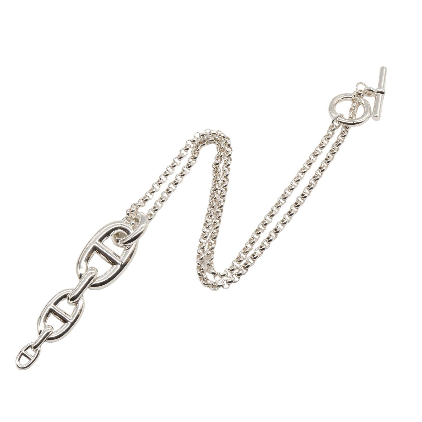 シェーヌダンクル パンク ネックレス ネックレス シルバー925 シルバー エルメス アクセサリー HERMES