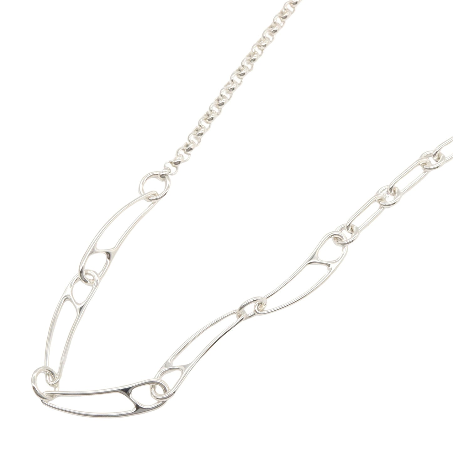 シェーヌダンクル アンシェネネックレス ネックレス シルバー925 シルバー エルメス アクセサリー HERMES