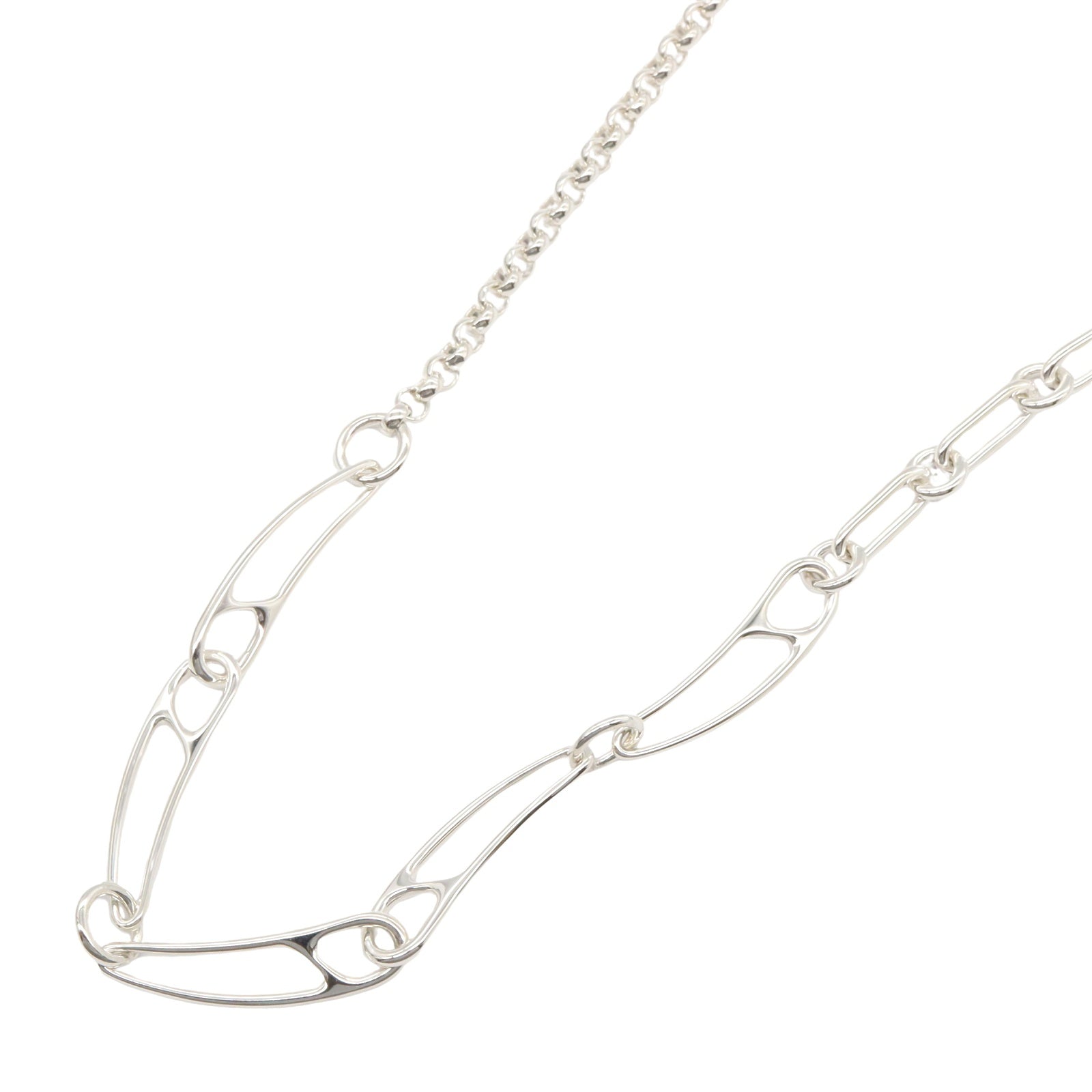 シェーヌダンクル アンシェネネックレス ネックレス シルバー925 シルバー エルメス アクセサリー HERMES