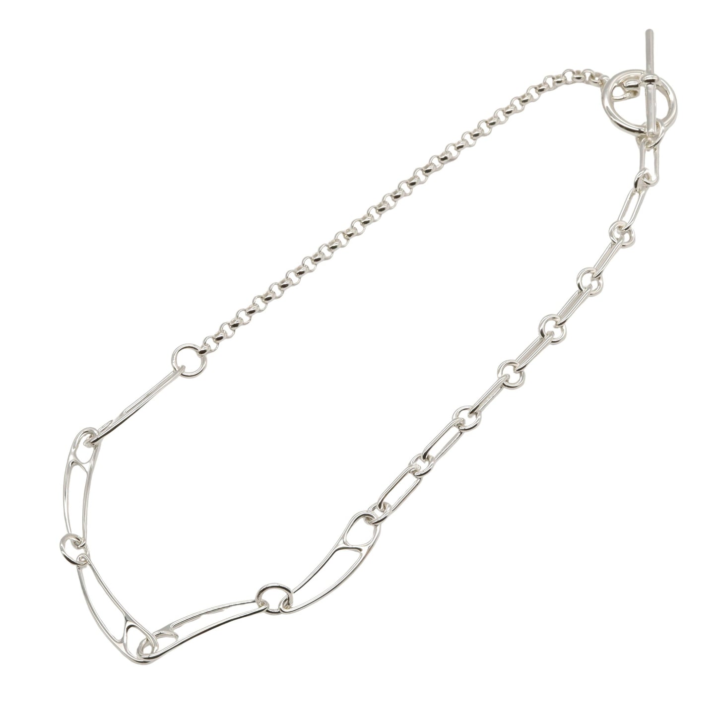 シェーヌダンクル アンシェネネックレス ネックレス シルバー925 シルバー エルメス アクセサリー HERMES