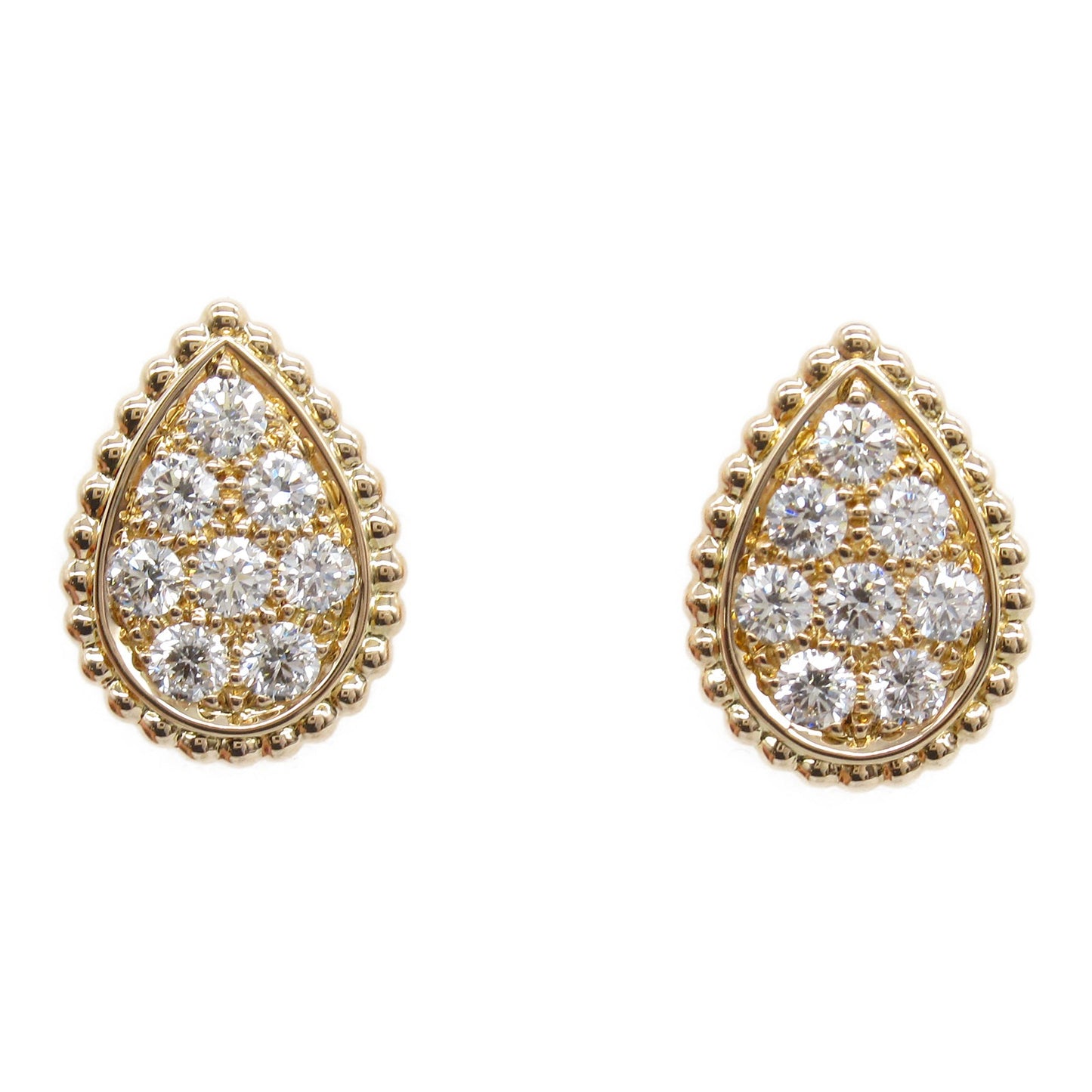 セルパンボエムスモール ダイヤ ピアス ピアス K18PG（ピンクゴールド） ダイヤモンド クリア ブシュロン アクセサリー Boucheron