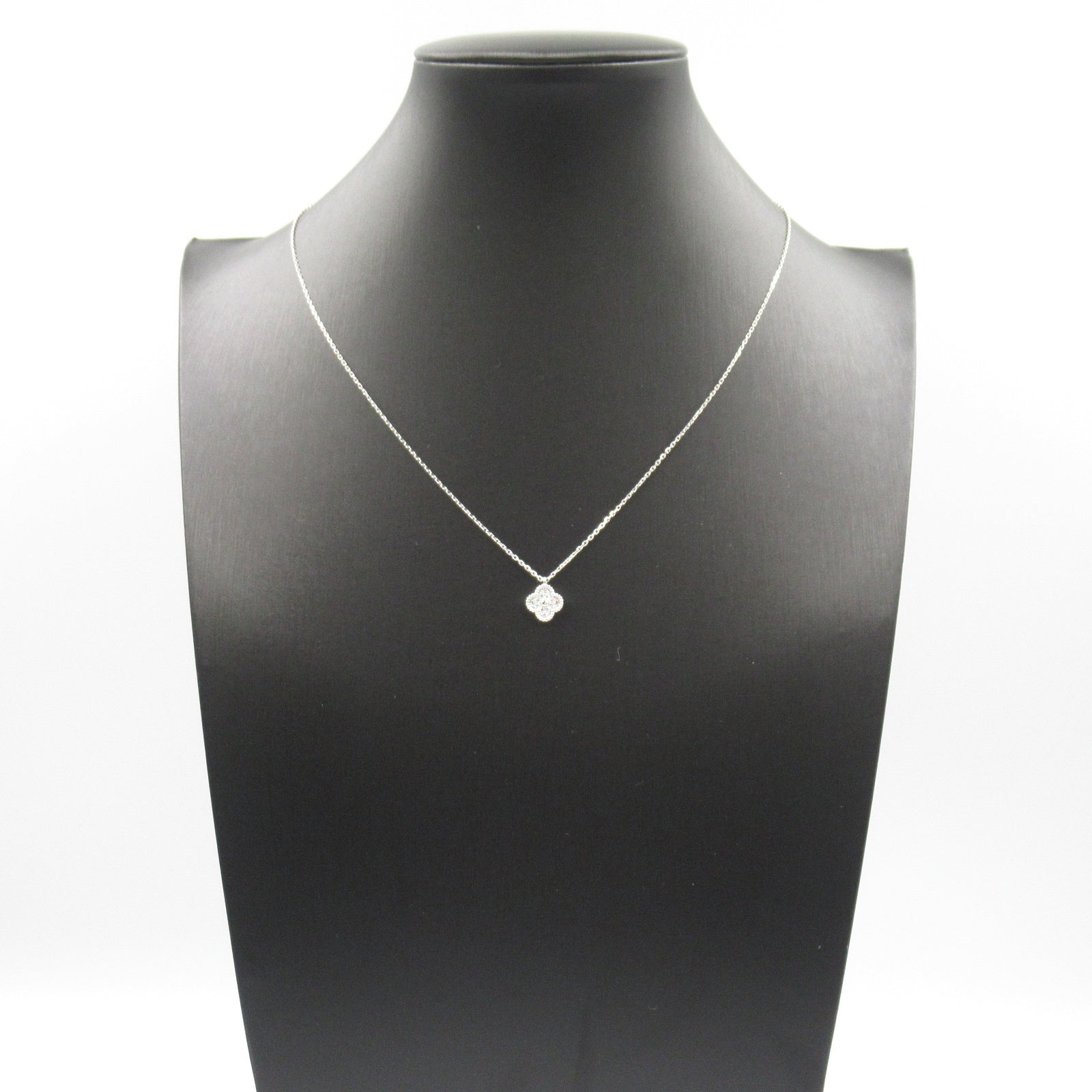 スウィートアルハンブラ ダイヤ ネックレス ネックレス K18WG