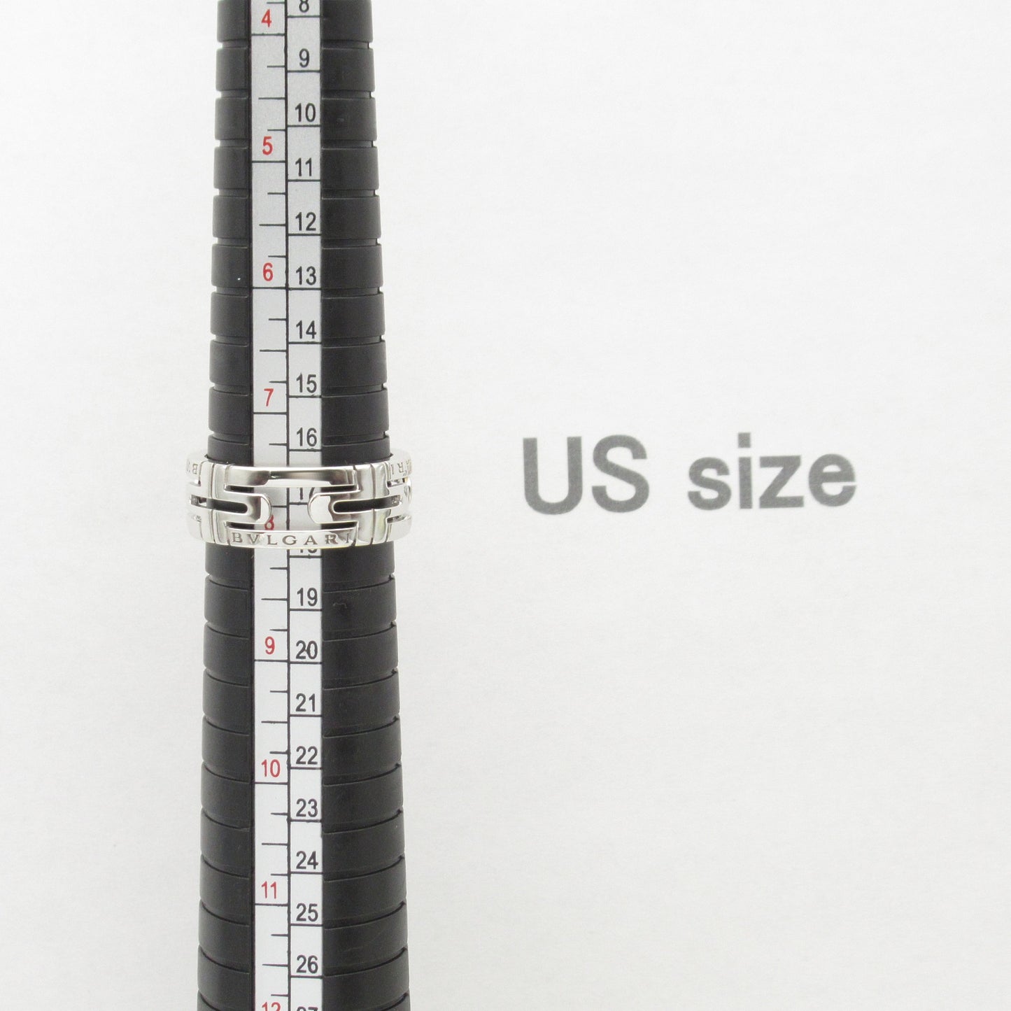 パレンテシ オープンワーク リング リング 指輪 K18WG（ホワイトゴールド） シルバー ブルガリ アクセサリー BVLGARI