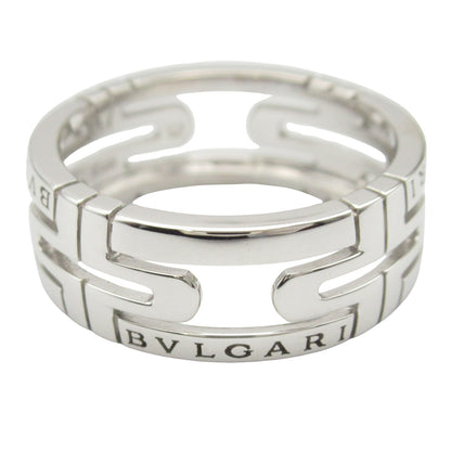パレンテシ オープンワーク リング リング 指輪 K18WG（ホワイトゴールド） シルバー ブルガリ アクセサリー BVLGARI