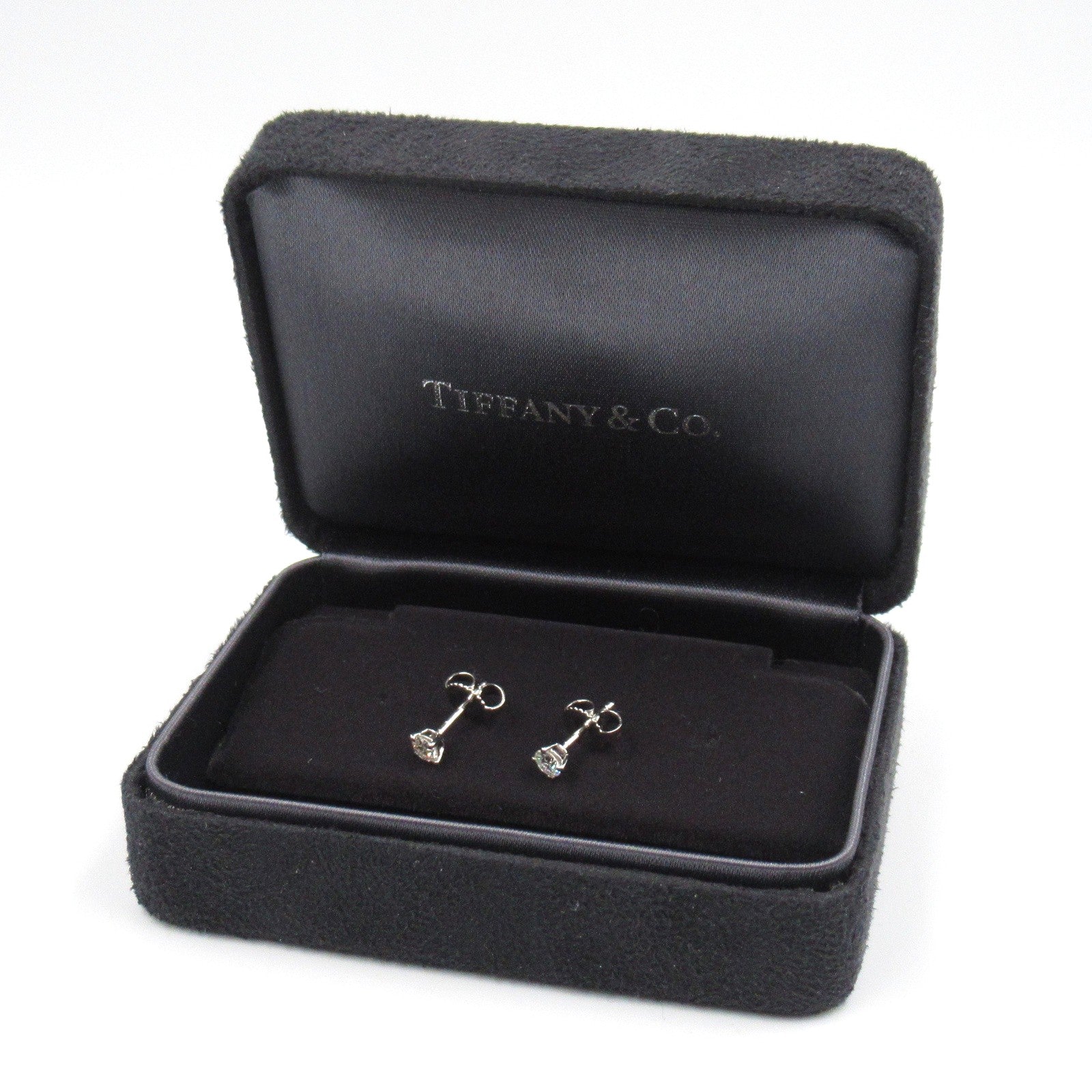 ソリティアダイヤモンドピアス ピアス Pt950プラチナ ダイヤモンド クリア ティファニー アクセサリー TIFFANY & Co.