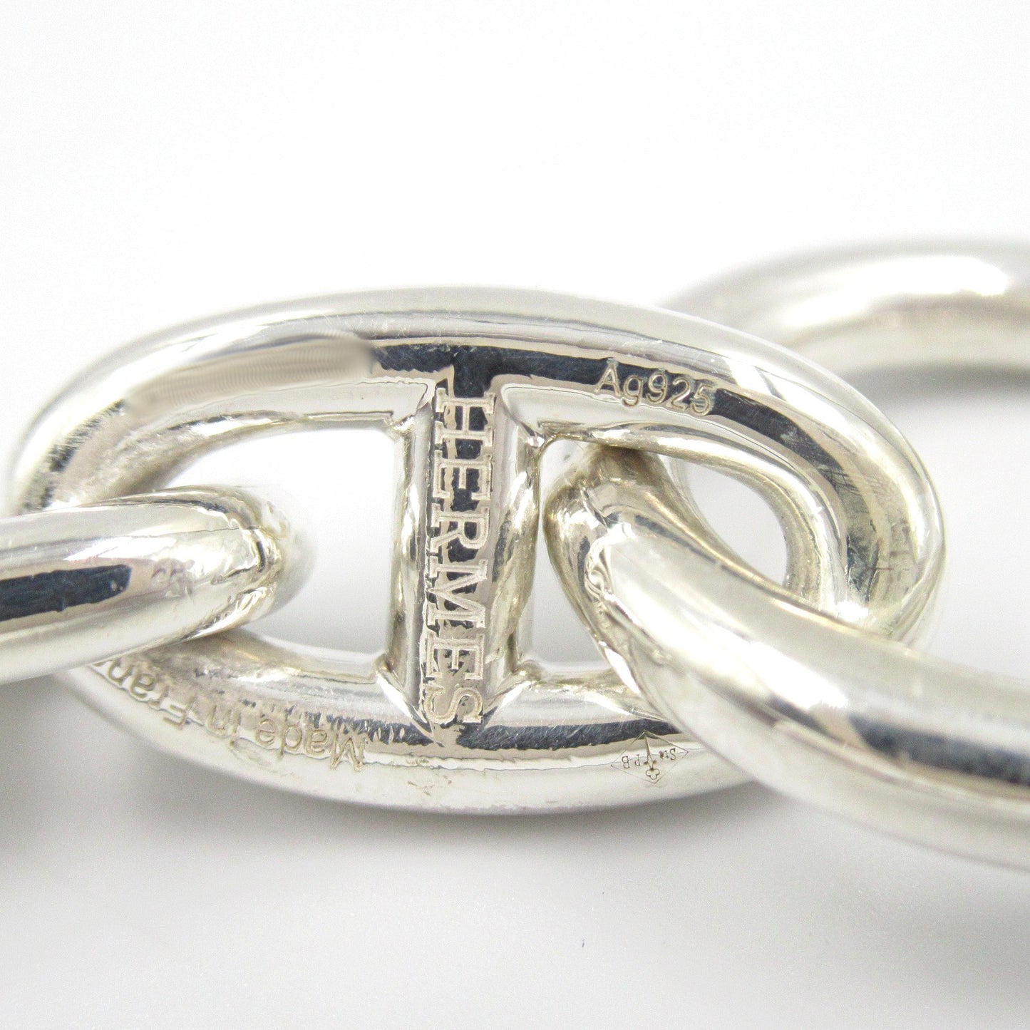 シェーヌダンクル ブレスレット GM 14コマ ブレスレット シルバー925 シルバー エルメス アクセサリー HERMES