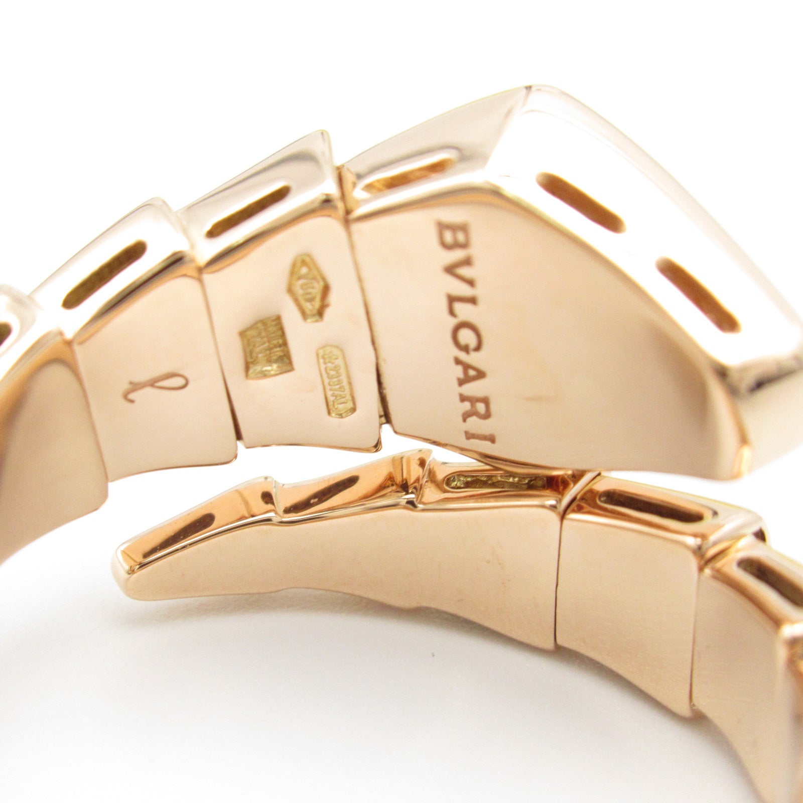 セルペンティ L ダイヤ リング リング 指輪 K18PG（ピンクゴールド） ダイヤモンド クリア ブルガリ アクセサリー BVLGARI