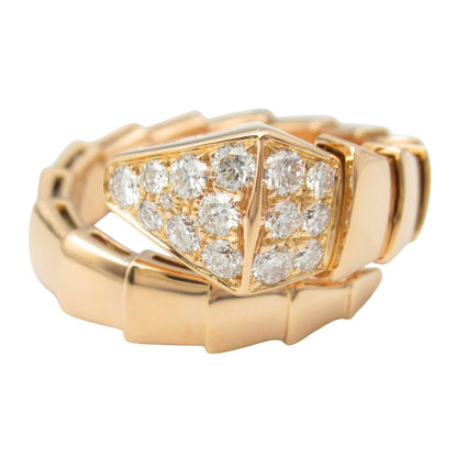 セルペンティ L ダイヤ リング リング 指輪 K18PG（ピンクゴールド） ダイヤモンド クリア ブルガリ アクセサリー BVLGARI