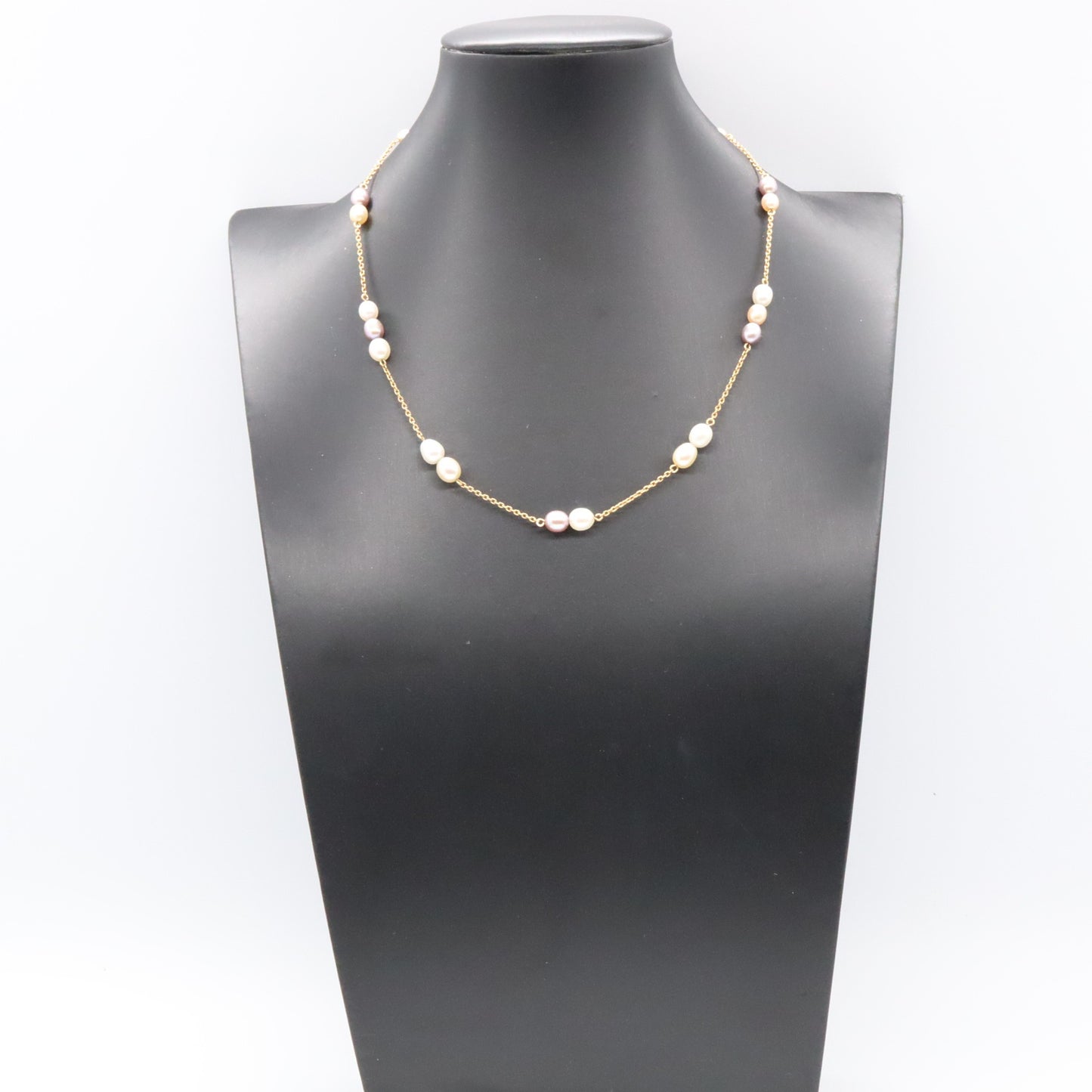 パールネックレス ネックレス K18（イエローゴールド） パール マルチカラー タサキ アクセサリー TASAKI