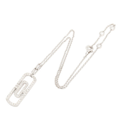 パレンテシ ネックレス ダイヤ ネックレス K18WG（ホワイトゴールド） ダイヤモンド クリア ブルガリ アクセサリー BVLGARI