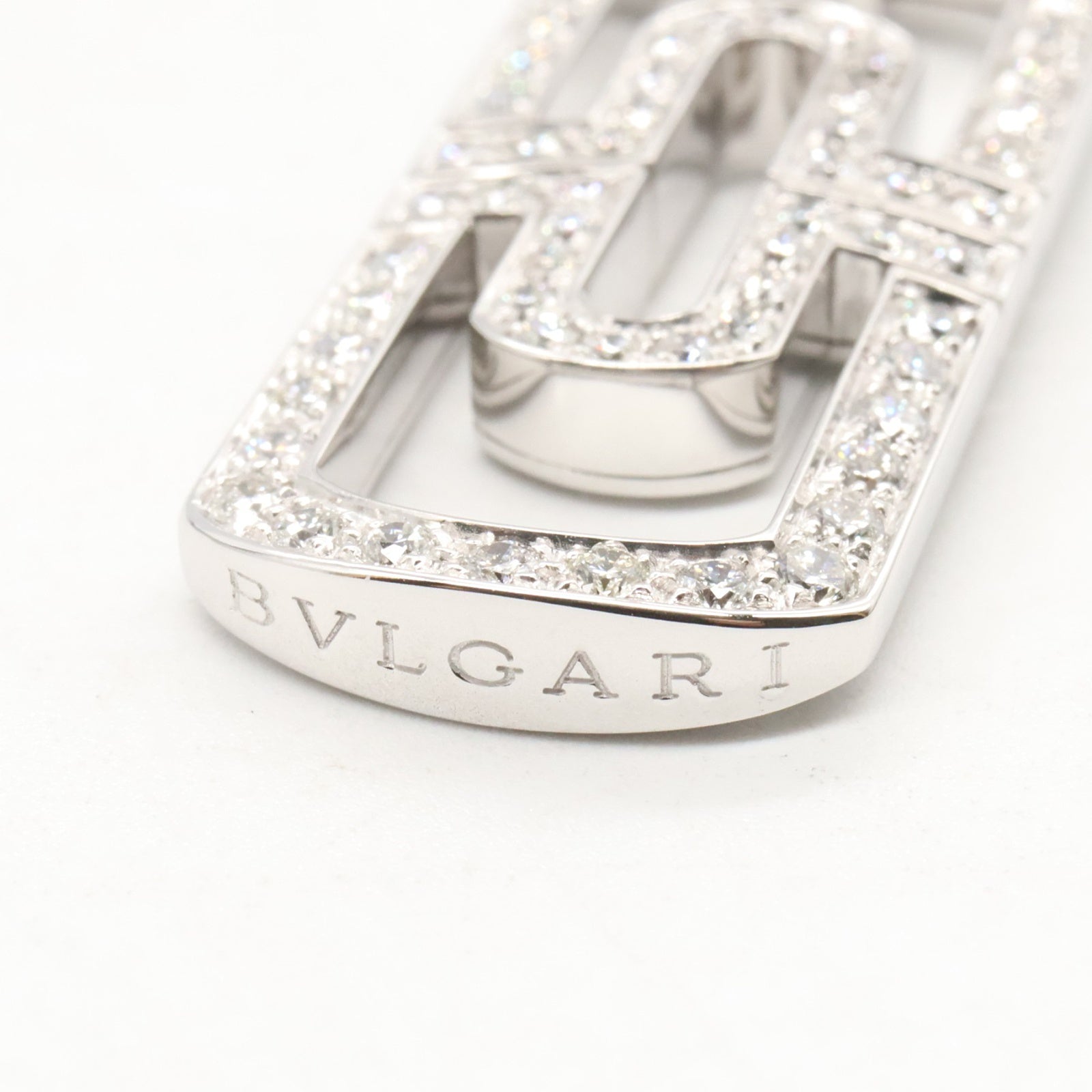パレンテシ ネックレス ダイヤ ネックレス K18WG（ホワイトゴールド） ダイヤモンド クリア ブルガリ アクセサリー BVLGARI