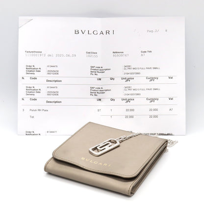 パレンテシ ネックレス ダイヤ ネックレス K18WG（ホワイトゴールド） ダイヤモンド クリア ブルガリ アクセサリー BVLGARI