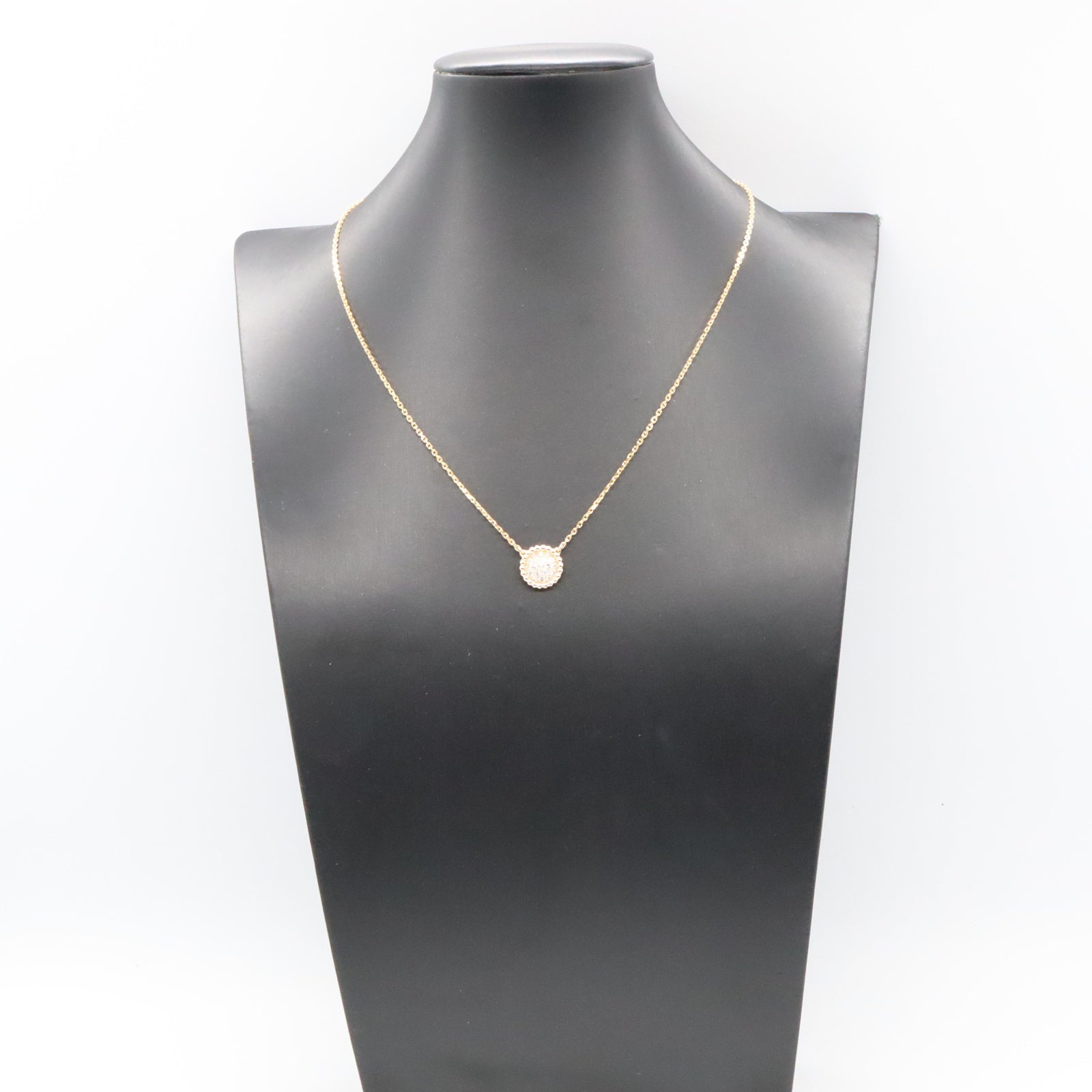 ペルレダイヤネックレス ネックレス K18PG（ピンクゴールド