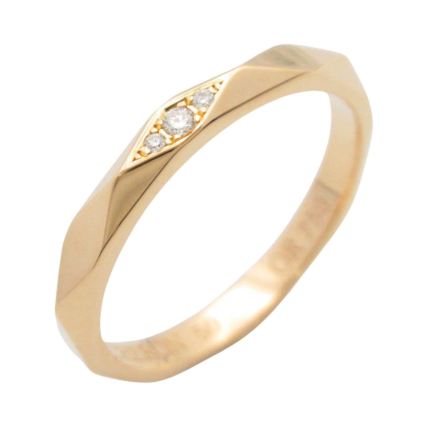 ファセット リング 1PD リング 指輪 K18PG（ピンクゴールド） ダイヤモンド クリア ブシュロン アクセサリー Boucheron