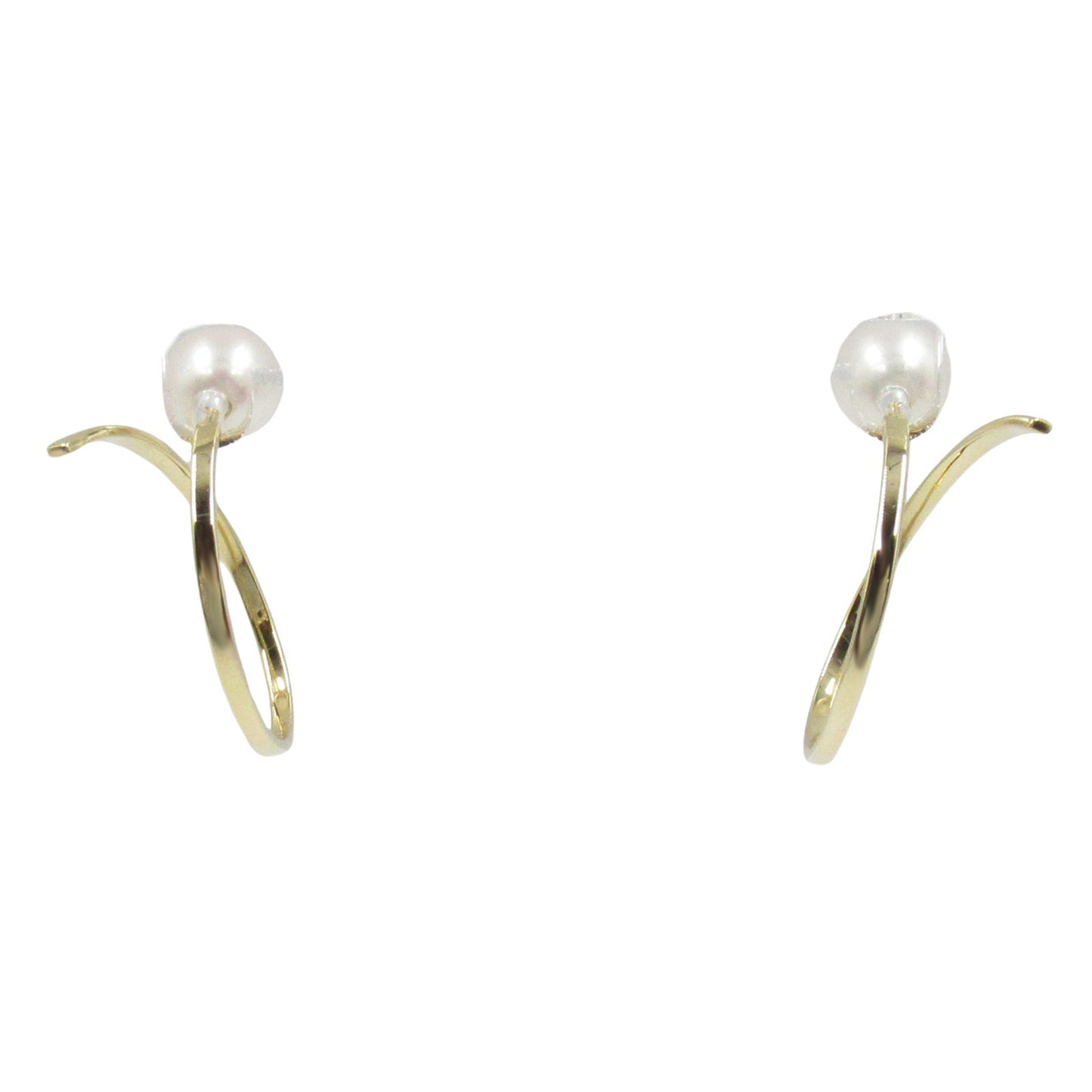 アファインバランス パール ピアス ピアス K18（イエローゴールド 