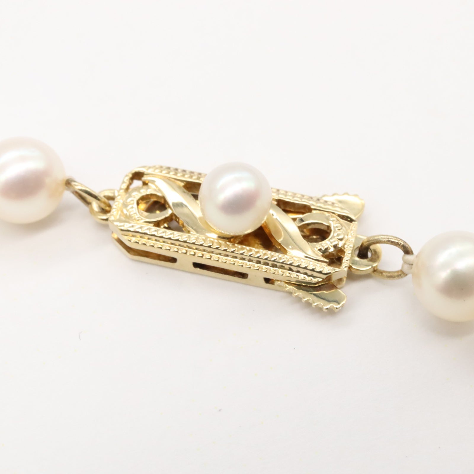 ロング パールネックレス ネックレス その他 K14/パール ホワイト ミキモト アクセサリー MIKIMOTO