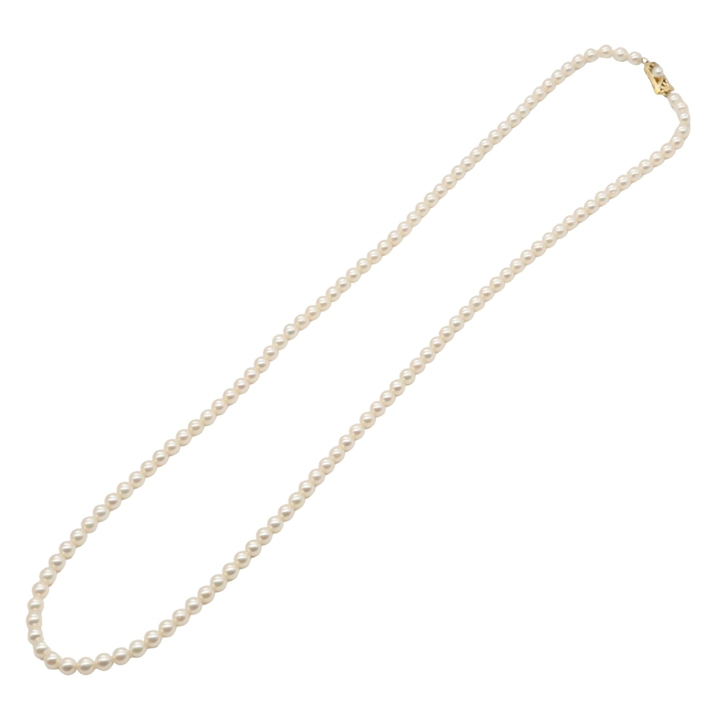 ロング パールネックレス ネックレス その他 K14/パール ホワイト ミキモト アクセサリー MIKIMOTO
