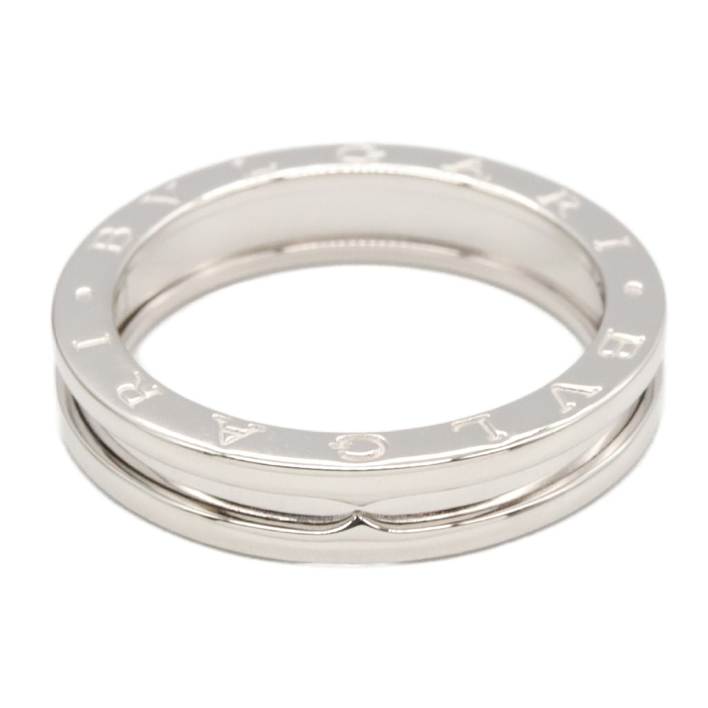 B-zero1 ビーゼロワン リング 1バンド リング 指輪 K18WG（ホワイトゴールド） シルバー ブルガリ アクセサリー BVLGARI