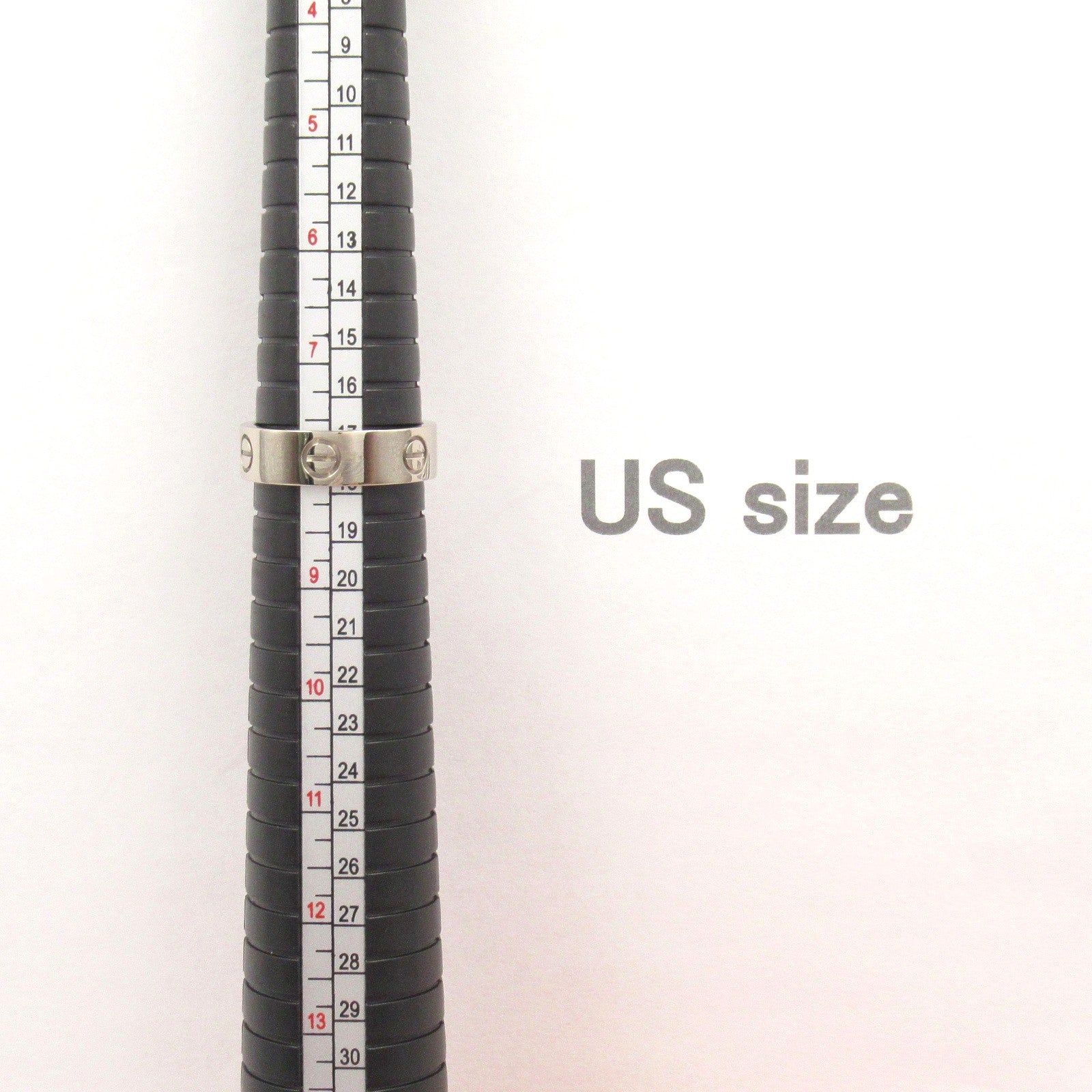 ラブリング リング 指輪 K18WG（ホワイトゴールド） シルバー