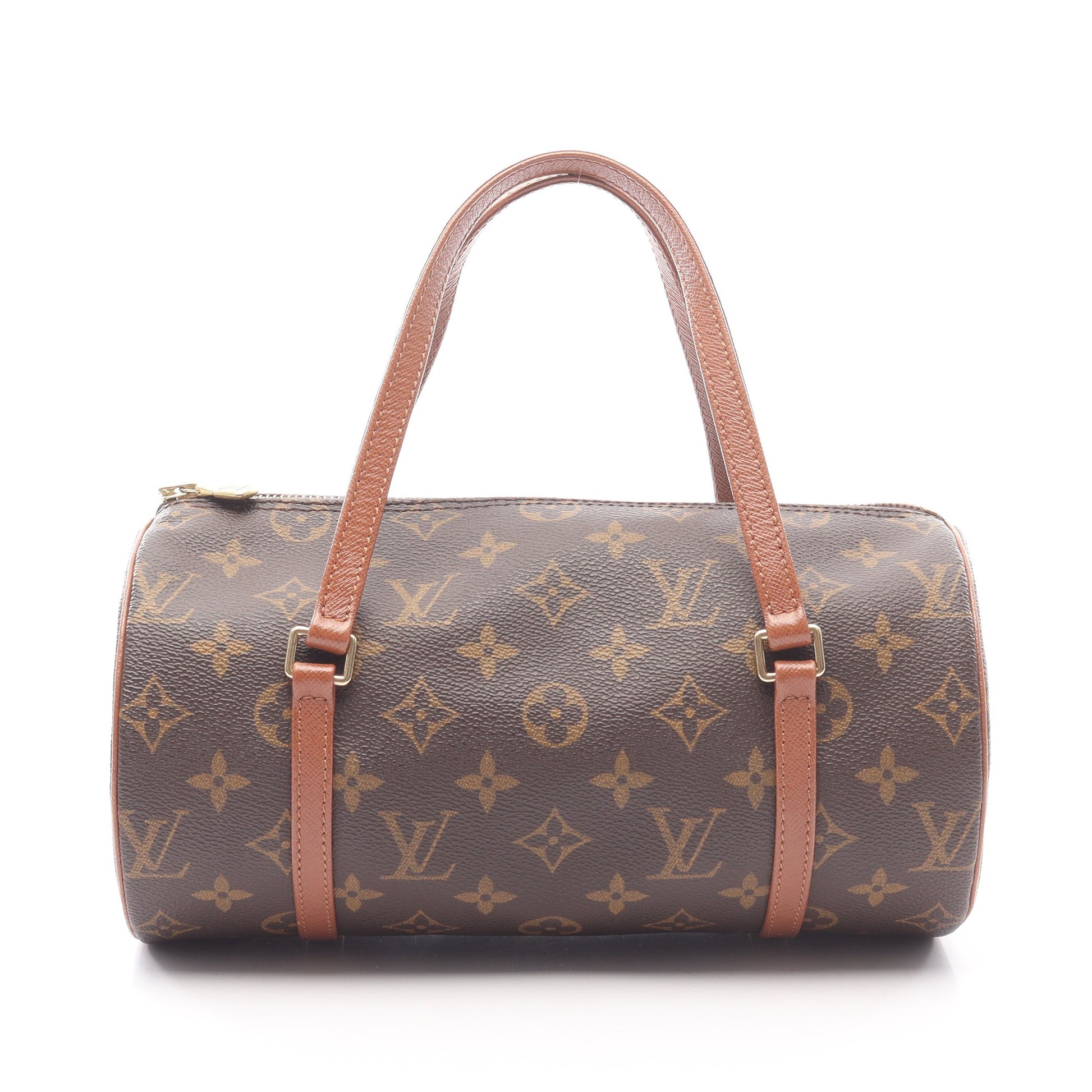 パピヨン26 モノグラム 旧型 ハンドバッグ PVC レザー ブラウン ルイヴィトン バッグ LOUIS VUITTON