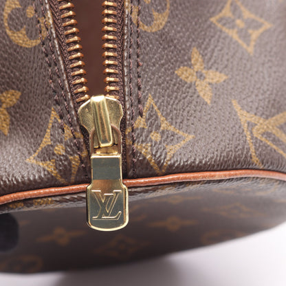 パピヨン26 モノグラム 旧型 ハンドバッグ PVC レザー ブラウン ルイヴィトン バッグ LOUIS VUITTON