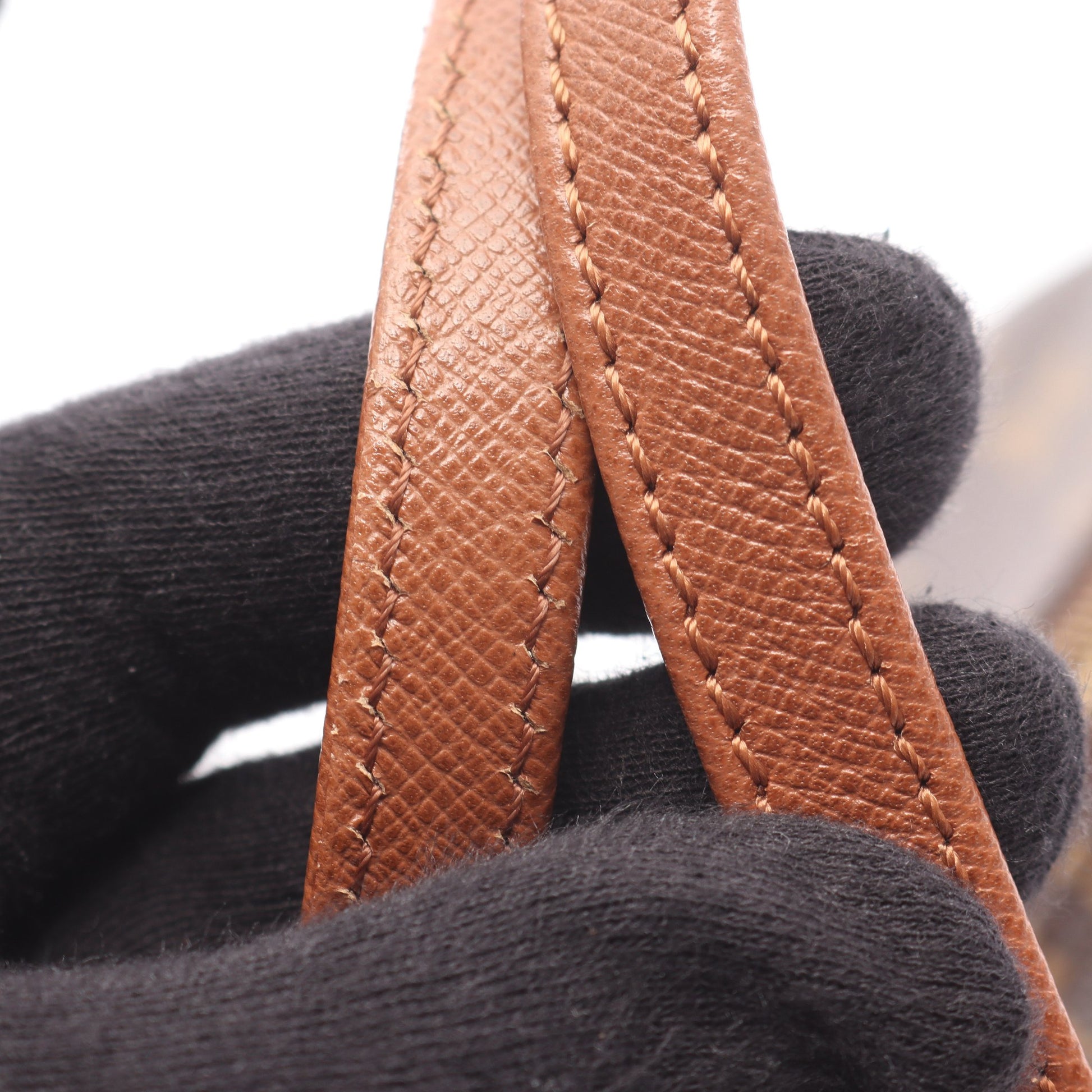 パピヨン26 モノグラム 旧型 ハンドバッグ PVC レザー ブラウン ルイヴィトン バッグ LOUIS VUITTON
