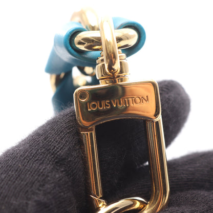 ループ ナノグラム ショルダーバッグ レザー ターコイズブルー 2WAY ルイヴィトン バッグ LOUIS VUITTON