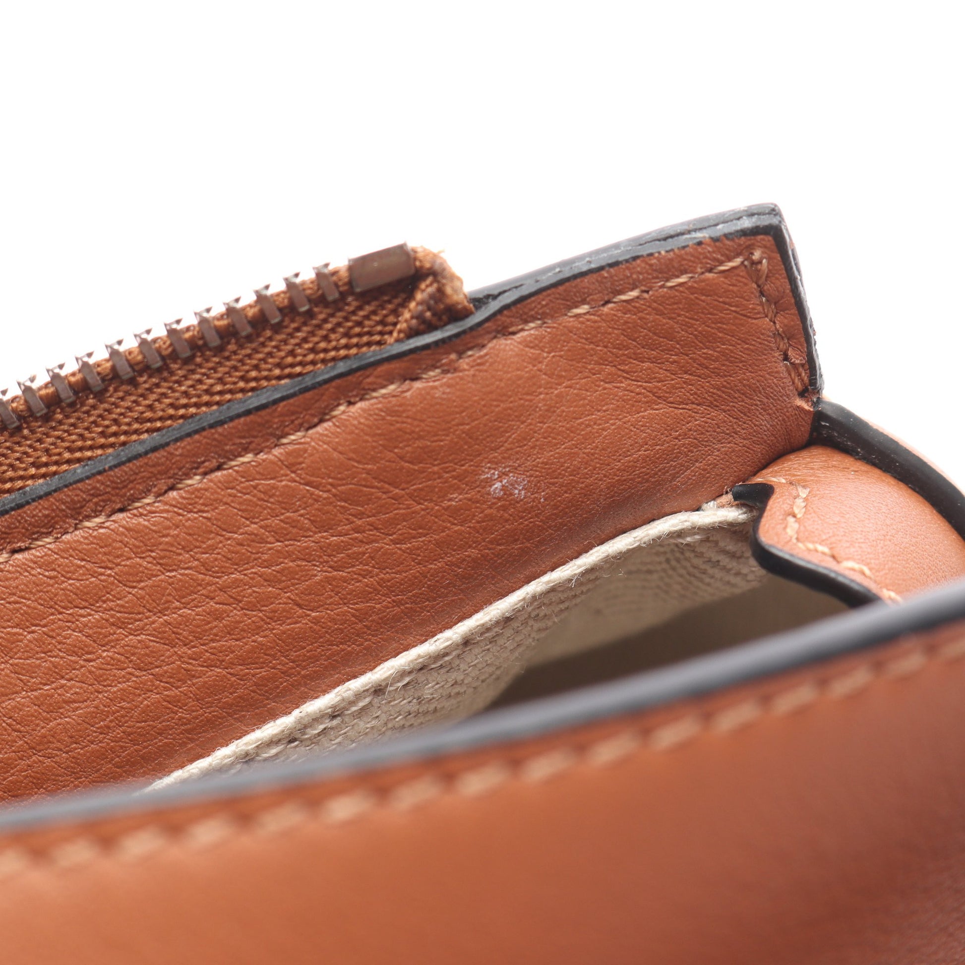 PUZZLE BAG MINI パズルバッグ ミニ ハンドバッグ レザー ブラウン 2WAY ロエベ バッグ LOEWE